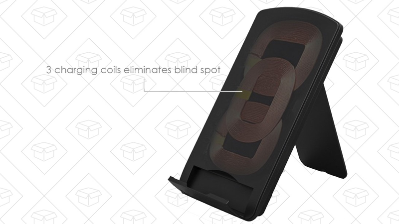 RAVPower 3-Coil Qi Charging Stand, $13 with code EME6ZUNM